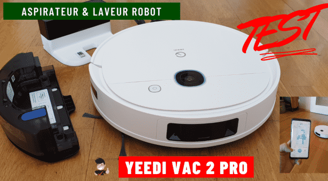 robot aspirateur yeedi vac 2 pro