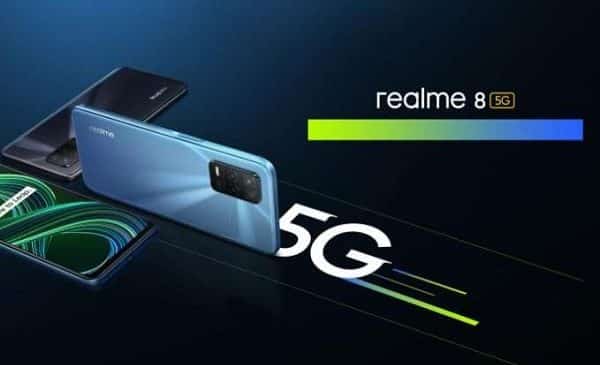 smartphone 5G REALME 8 Noir