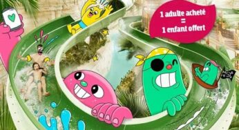 1 adulte acheté = 1 enfant offert au Bellewaerde Aquapark (Belgique)