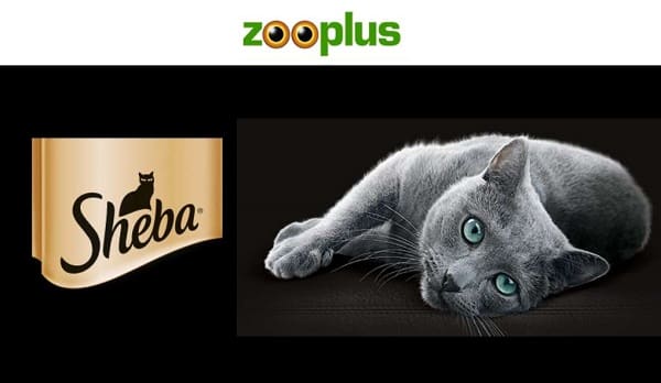 15% de remise sur l'ensemble des produits sheba sur zooplus