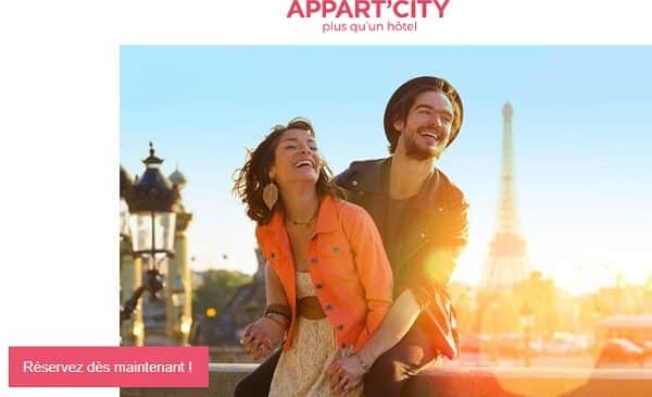 20% de réduction pour des courts séjours de 1 à 4 nuits chez appart’city