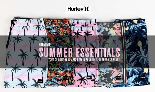 25€ de remise immédiate dès 150€ d'achat sur hurley