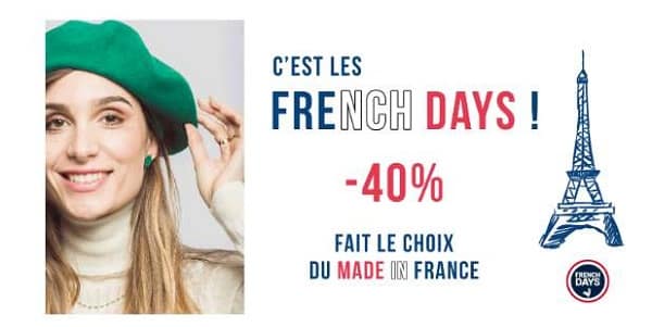 Achetez vos bijoux fabriqués en France Lovely Day 40% moins chers pendant les French Days !