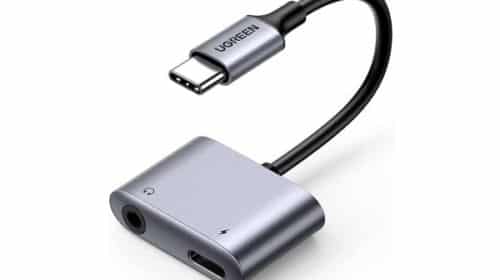PROMO 14,99€ Adaptateur USB C vers Jack 3,5 mm 2 en 1 UGREEN