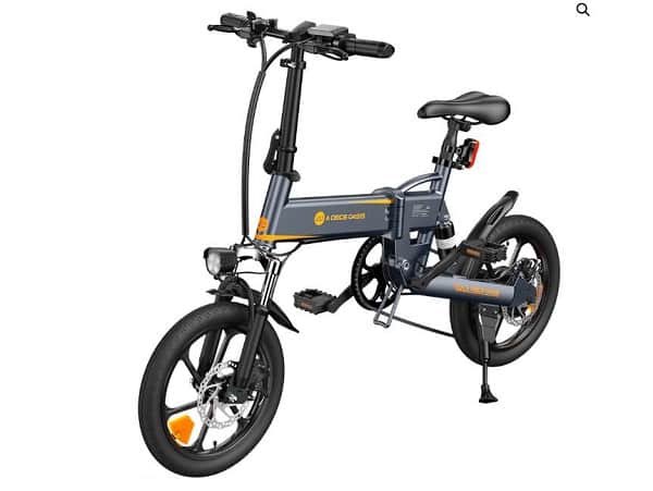bonne affaire vélo électrique pliable 250w a16 xe