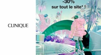Clinique Days : profitez de -30% sur toute la boutique en ligne