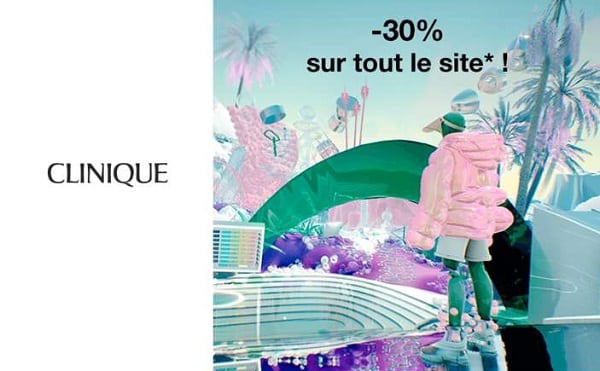 clinique days profitez de 30% sur toute la boutique en ligne