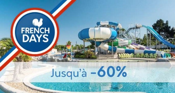 French Days Campings : jusqu'à -60% sur votre semaine au camping ! French Days Campings : jusqu'à -60% sur votre semaine au camping !