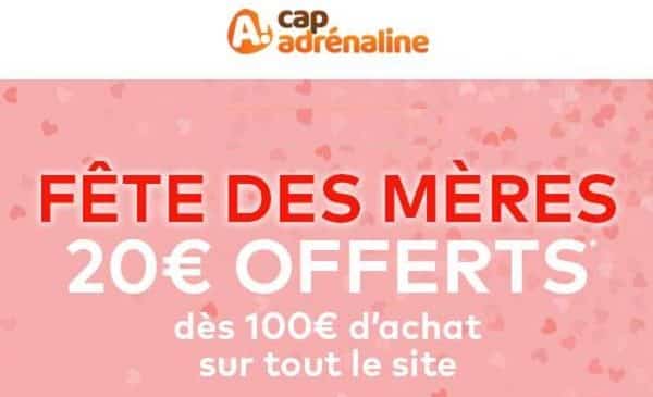 Offre Fête des mères Cap Adrénaline