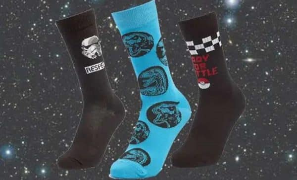 offre spéciale 5 paires de chaussettes geek pour seulement 12€