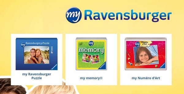 Offre spéciale fête des pères Ravensburger: -20% sur les produits personnalisés my Ravensburger