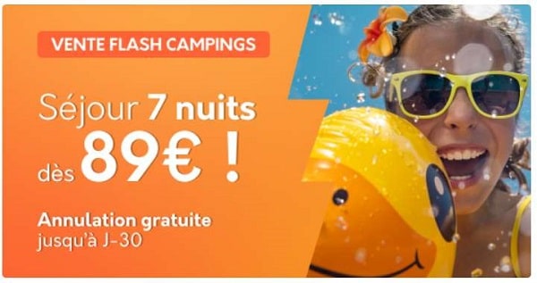 vente flash réservez vos prochaines vacances au camping à petit prix