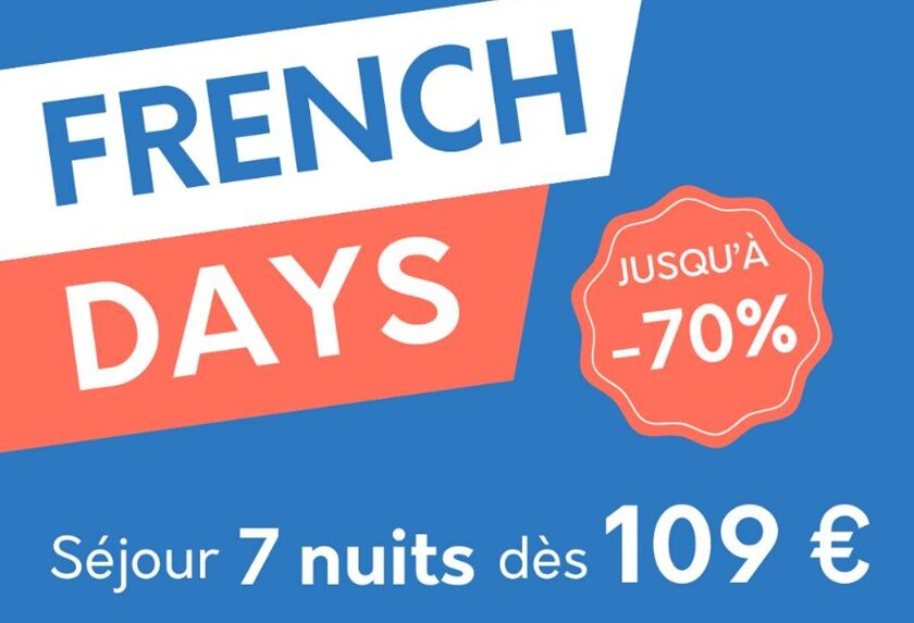 french days campings jusqu'à 70% sur votre semaine au camping