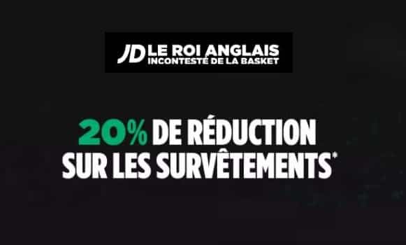 remise sur les survêtements sur jd sport