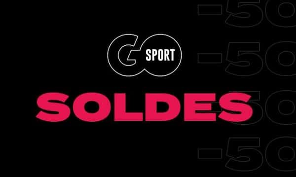 Les premières démarques des Soldes de Go Sport c’est jusqu’à -50% sur des milliers d’articles