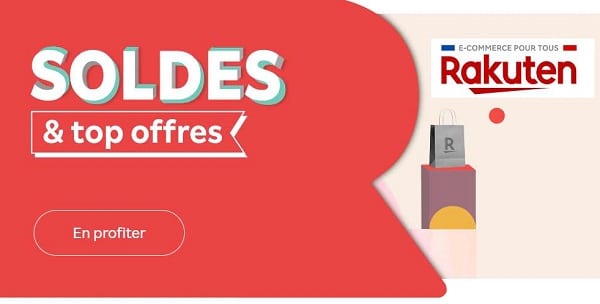 nouvelle démarques des soldes rakuten = remise en plus