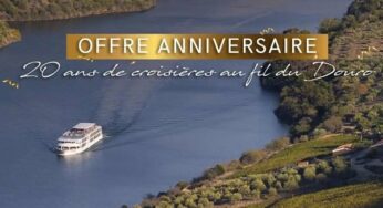 Offre anniversaire CroisiEurope sur la croisière au fil du Douro (Portugal – Espagne): jusqu’à 30% de remise par personne