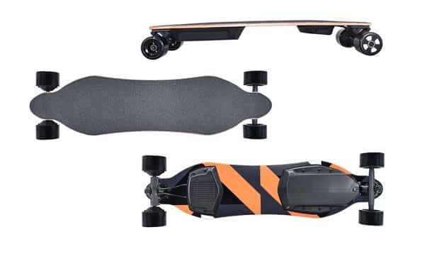 Promotion puissant skateboard électrique syl 10 avec télécommande