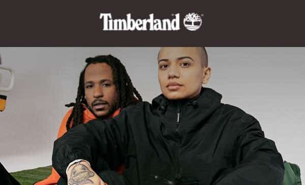 Réduction de 20% sur le site Timberland