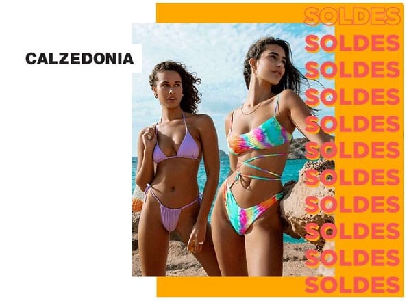 Soldes d’été Calzedonia = -30% ou de -50% de remise sur les maillots de bain