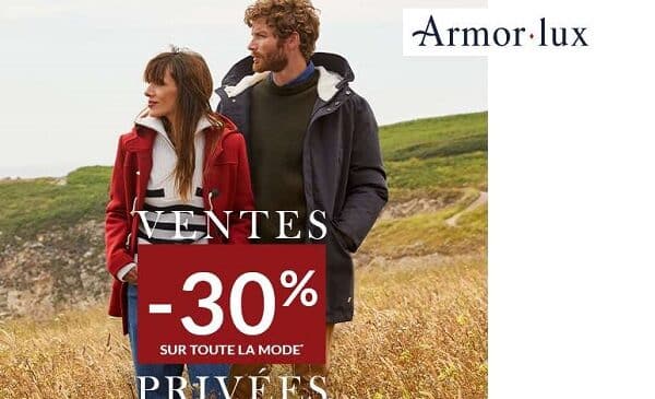Vente privée de pré-soldes Armor Lux 