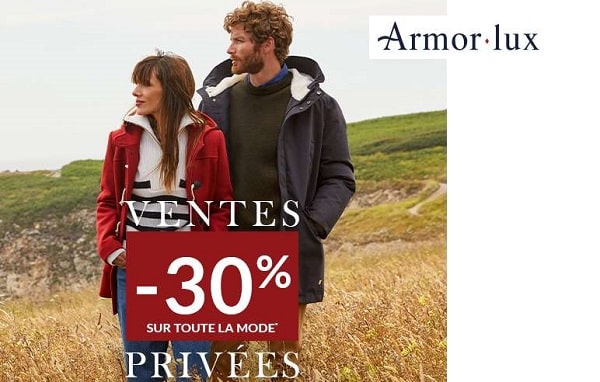 Vente privée de pré-soldes Armor Lux