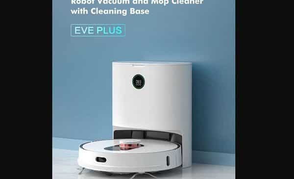 aspirateur robot roidmi eve plus avec station de vidage