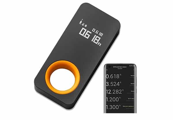 smart télémètre hoto bluetooth rechargeable avec affichage oled xiaomi youpin