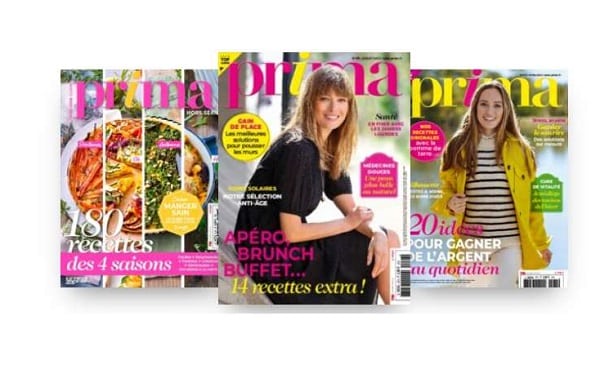 Abonnement Prima magazine pas cher : 49€ les 16 numéros + 4 hors-séries (au lieu de 82€)