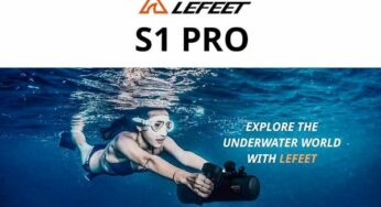 Bonne affaire pour acheter l’innovant propulseur pour plongée sous-marine LEFEET S1 PRO : 619€ port inclus