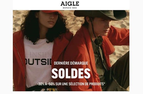 dernières démarques des soldes aigle