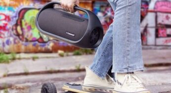 52€ Enceinte Bluetooth Tronsmart Bang 60W Hi-Res avec lumières LED, étanche IPX6, jusqu’à 24h d’autonomie