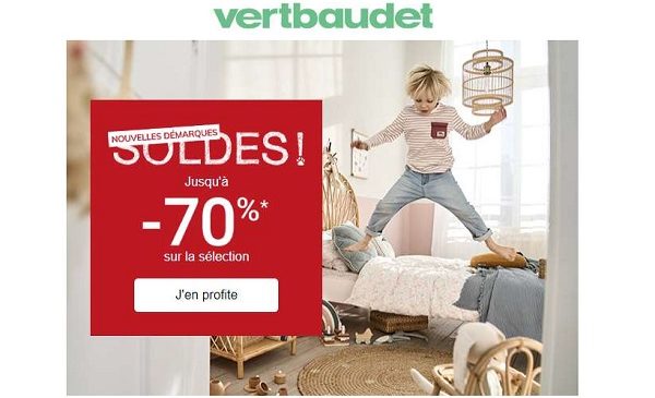 nouvelles démarques vert baudet jusqu'à 70% sur encore plus d'articles