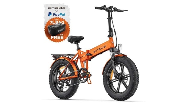 un vélo électrique engwe ep 2 pro tout terrain acheté (paypal) = 1 sac offert