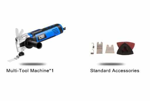 outil oscillant multifonctions sans fil prostormer