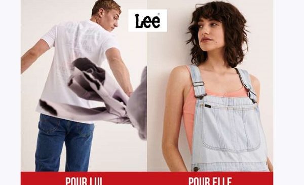 remises supplémentaires sur la dernière démarque de la marque lee