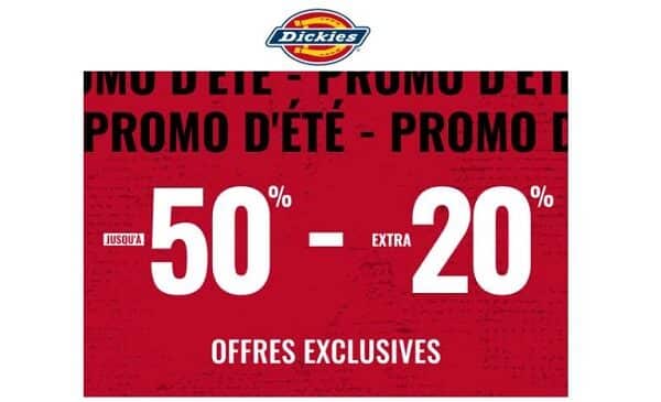 remises supplémentaires sur presque tout Dickies