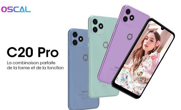 smartphone oscal c20 pro 6.1'