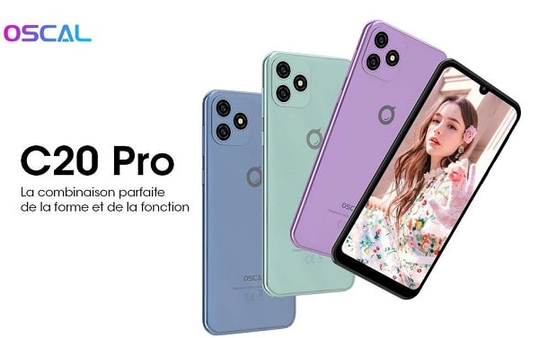 smartphone oscal c20 pro 6.1'