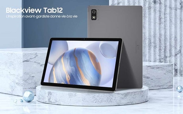 BONNE AFFAIRE 124,99€ la tablette 10 pouces Blackview Tab 12 (4Go (+3Go de RAM) + 64Go, supporte carte SIM) + écouteurs Bluetooth Blackview Gratuits