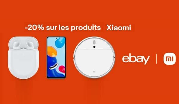 midays sur ebay = 20% de remise sur les produits xiaomi