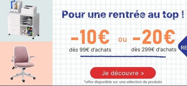 pour une rentrée au top avec aosom