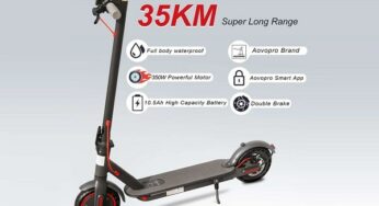 225,75€ la trottinette électrique AOVO M365 Pro – ES80 (350W max 25km/H) port inclus