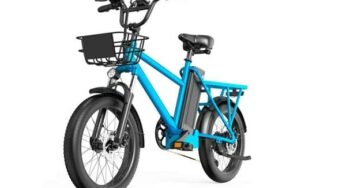 PROMO : 876,29€ vélo électrique 20 pouces 500W DUOTTS C20 avec porte bagage et panier (48V 15Ah, jusqu’à 45km/h) – port inclus