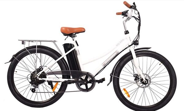 vélo électrique de ville 26 pouces kaisda k6 350w