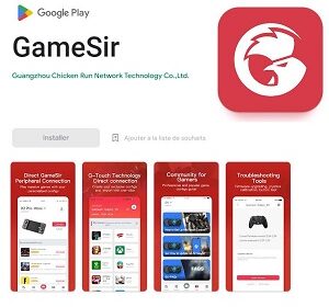 gamesir applications sur google play