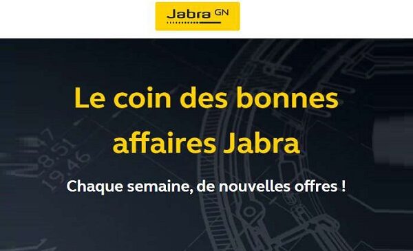 les bonnes affaires de jabra chaque semaine, de nouvelles offres sur les produits remis à neuf