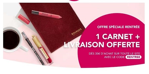 Offre de la rentrée maquillage Bourgois