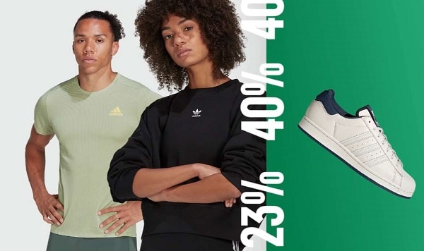 offre de mi saison adidas + 20% de remise supplémentaire