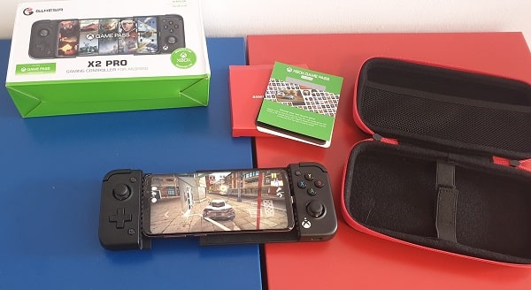 presentation et essai de la manette de jeu pour android gamesir x2 pro